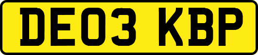 DE03KBP