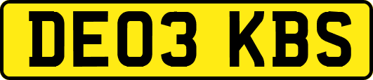 DE03KBS