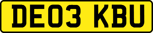 DE03KBU