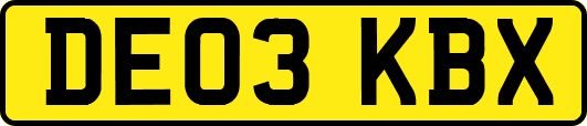 DE03KBX