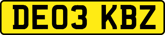 DE03KBZ
