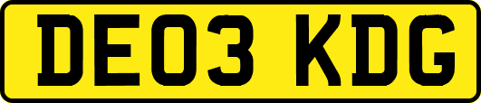 DE03KDG