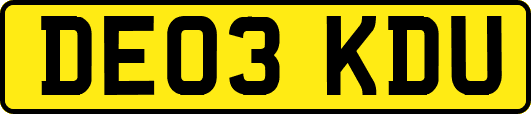 DE03KDU