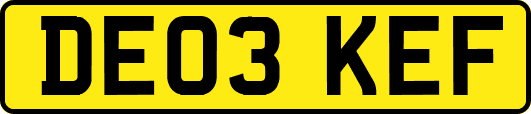 DE03KEF