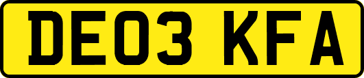 DE03KFA