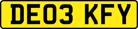 DE03KFY