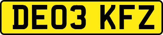 DE03KFZ