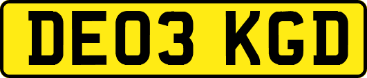DE03KGD