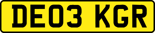 DE03KGR