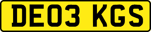 DE03KGS
