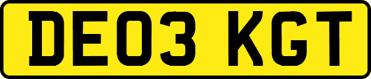 DE03KGT