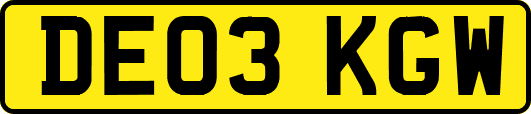 DE03KGW
