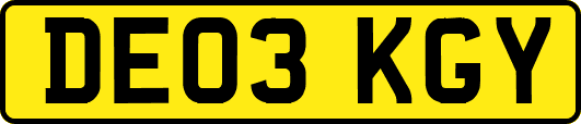 DE03KGY
