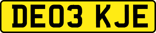 DE03KJE