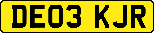 DE03KJR