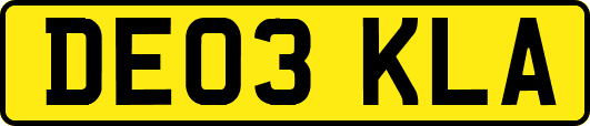 DE03KLA