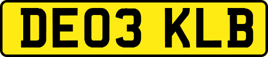 DE03KLB