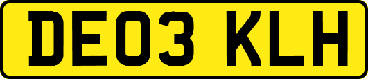 DE03KLH