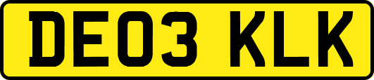 DE03KLK