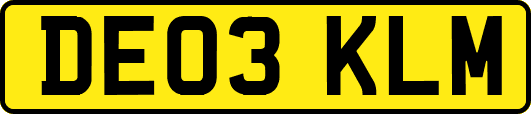 DE03KLM