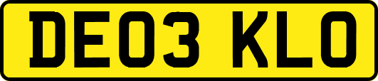 DE03KLO