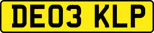 DE03KLP