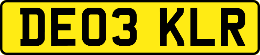DE03KLR