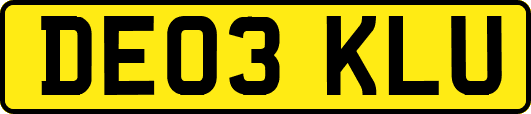 DE03KLU