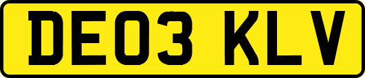 DE03KLV
