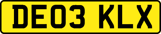 DE03KLX