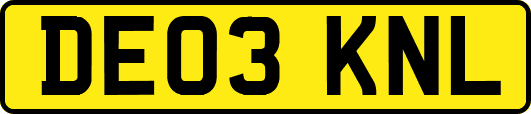 DE03KNL