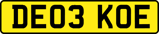 DE03KOE
