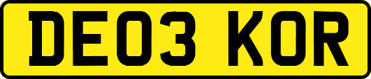 DE03KOR