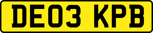 DE03KPB