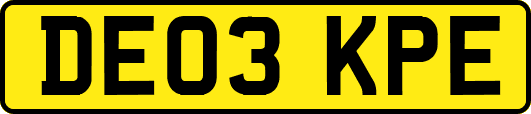 DE03KPE