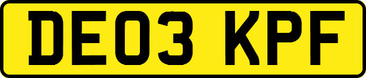 DE03KPF