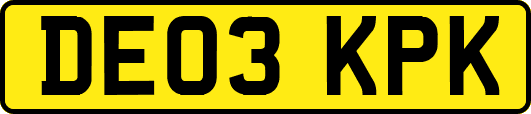DE03KPK