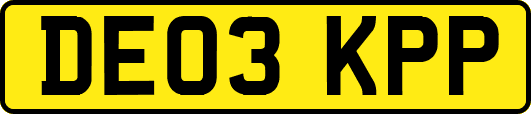 DE03KPP