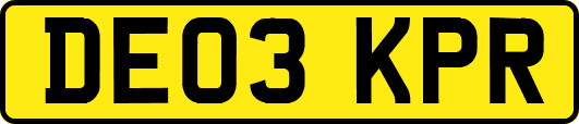 DE03KPR