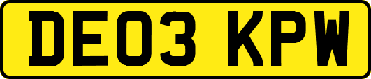 DE03KPW