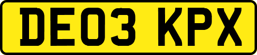 DE03KPX