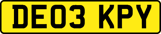 DE03KPY