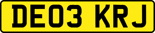 DE03KRJ