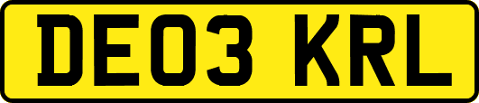 DE03KRL