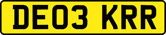 DE03KRR