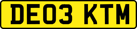 DE03KTM