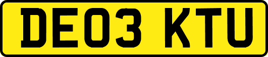 DE03KTU