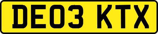 DE03KTX