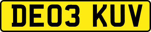 DE03KUV