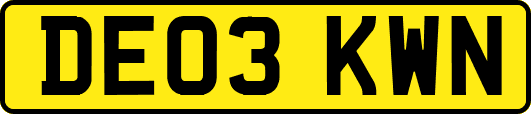 DE03KWN